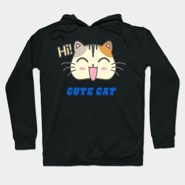 Cute cat lover Hoodie by This is store